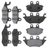 Front and Rear Brake Pads for Kawasaki Mule Pro FXT