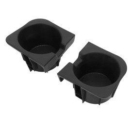 Inserto de Portavasos, 1 Par Inserto de Portavasos Consola Central Bandeja para Vasos Antideslizante 66991‑04012 Izquierdo Derecho para Tacoma 2005‑2017 Solo Asiento Individual