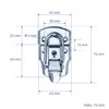 HMF 14985-09 Tension Lock with Lock, Pack of 2, 45
