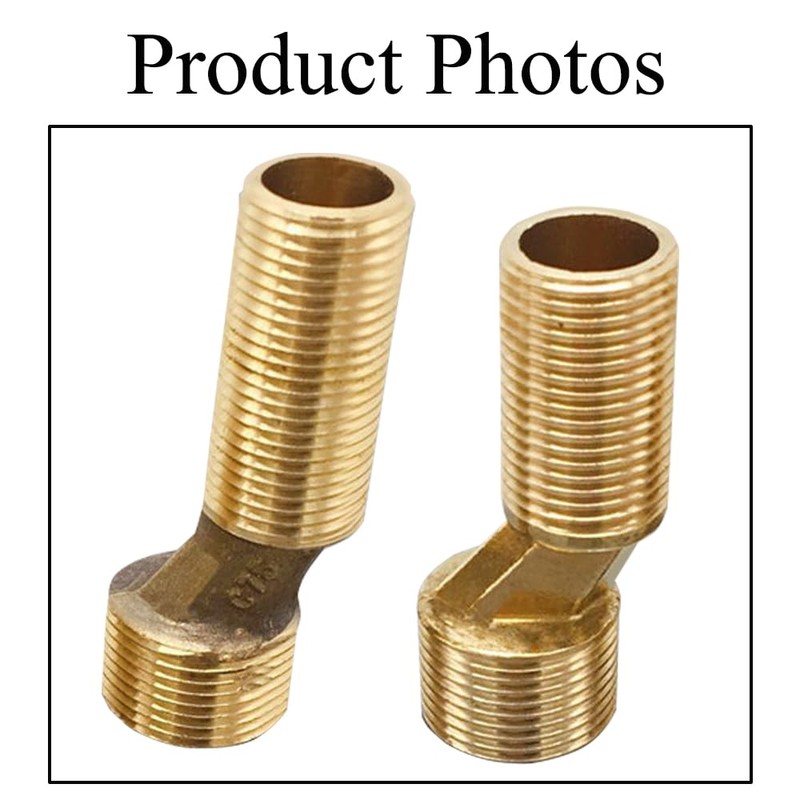 Brass Faucet Bathtub Adapter,Extension Bend Angle Kitchen Sink Adapter Shower