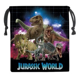 K Company Jurassic World Drawstring Black H205 x W180mm JW-KC