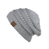 Beanie de punto de punto suave cálido de moda