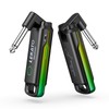 LEKATO Wireless Guitar System UHF Wireless Guitar Transmitter Receiver Rechargeable