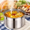 Kirecoo Stainless Steel Stock Pot - 8 Quart Heavy Duty