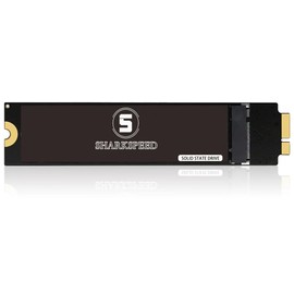 S SHARKSPEED SSD 1TB for MacBook Air A1369 A1370 Internal Solid State Drive Compatible with MacBook Air 2010-2011 11" A1370(EMC 2393/2471) 13" A1369 (EMC 2392/2469) (MacOS Pre-Installed)