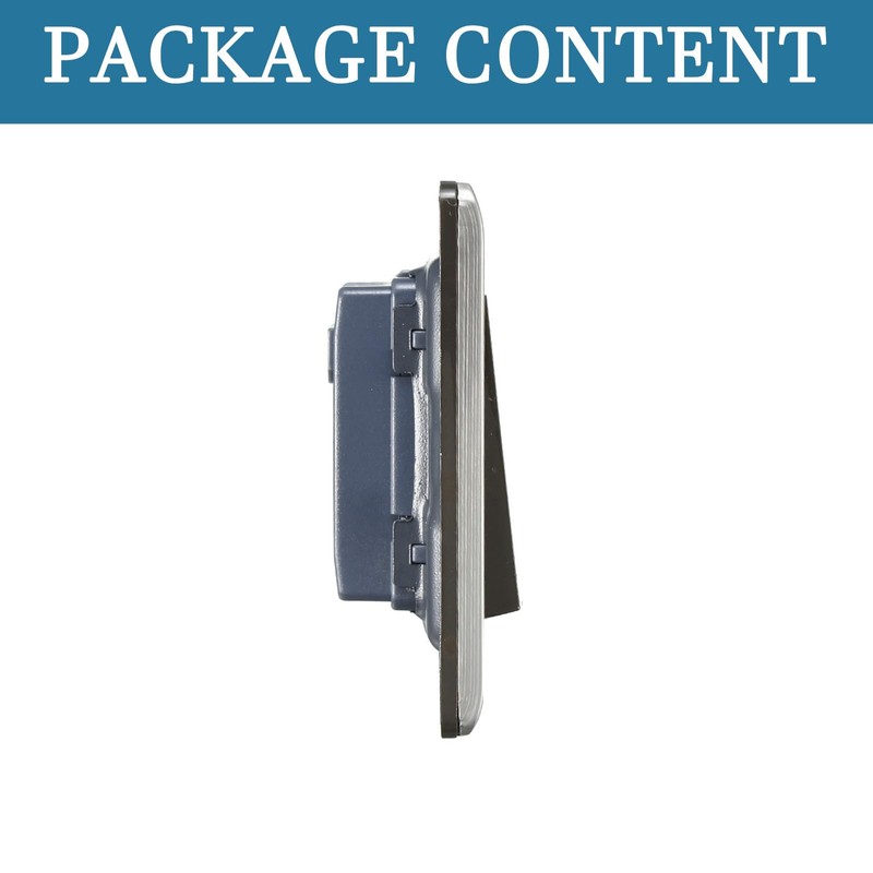 QUARKZMAN Doorbell Push Button Switch Wall Mounted Resettable Release Button