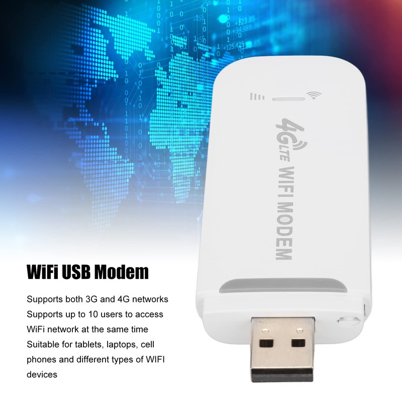 Wireless Network Router, 4G LTE USB WiFi Router Pocket Mobile