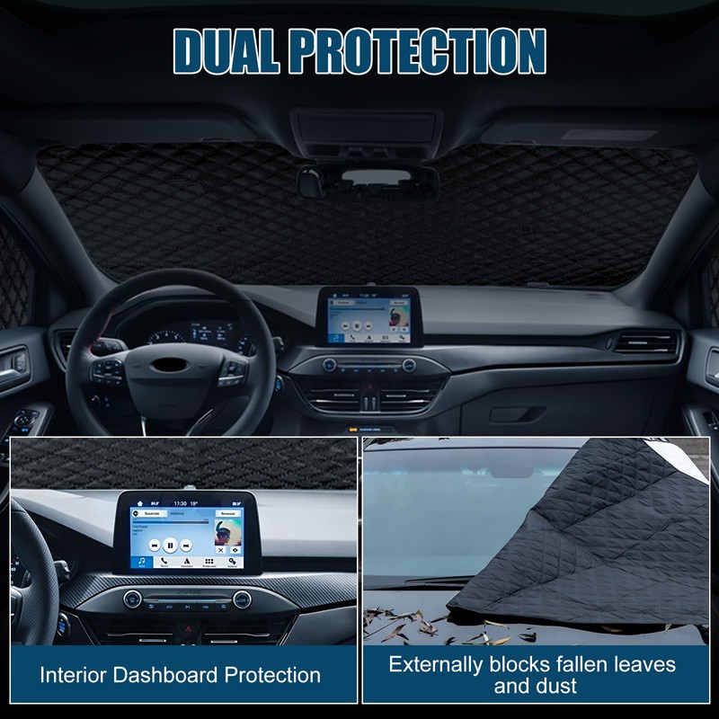 Windshield Cover for Toyota RAV4 Hybrid Prime 2013-2026