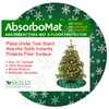 Holly International AbsorboMat Absorbent Christmas Tree Mat & Floor Protector,