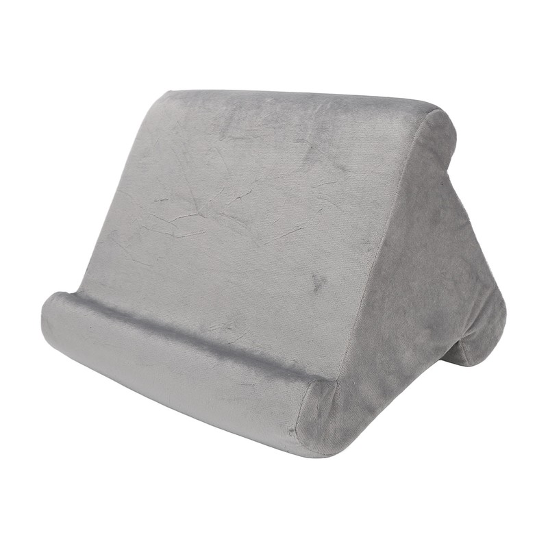 Tablet Pillow Stand Triangular Soft Comfortable Angled Viewing Tablet Reading