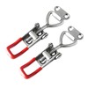 CUKAYO 2pcs Toggle Latch Clamp 4001, Adjustable 304 Stainless Steel