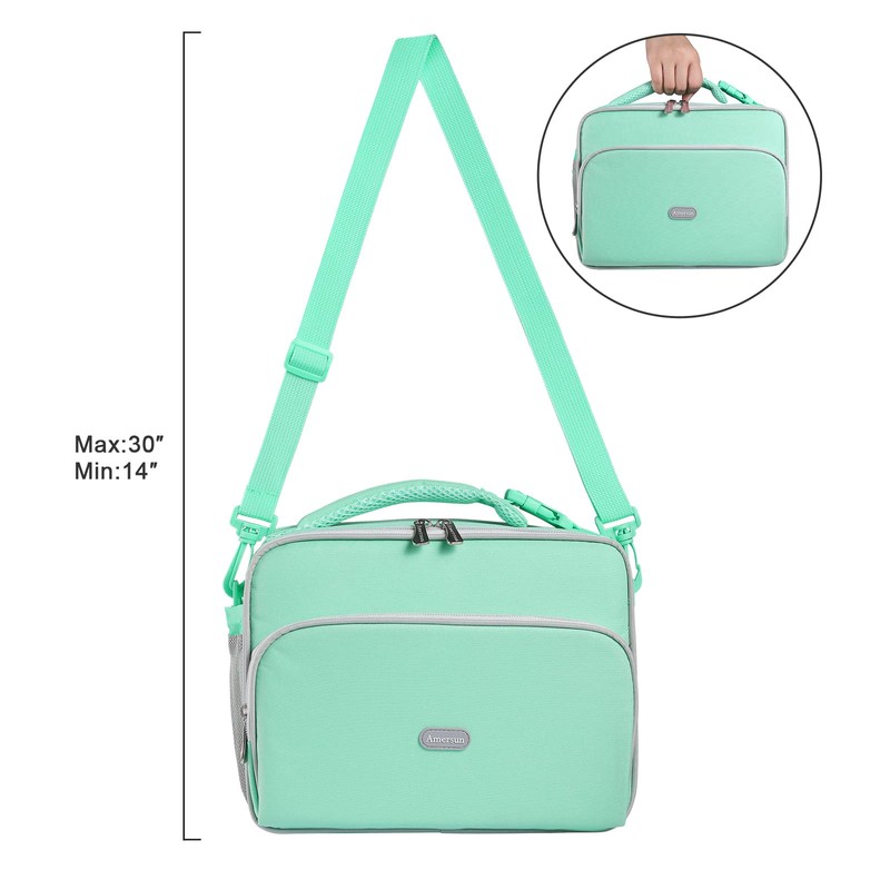 Amersun Lunch Bag for Kids - Padded Insulated Lunch Box