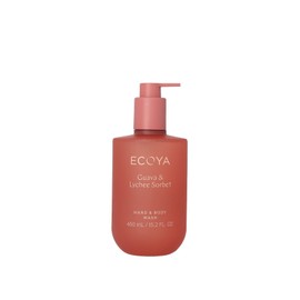 ECOYA Hand & Body Wash Guava & Lychee Sorbet 450ml