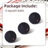 Flylin Single Dot Squash Ball, Squash Balls High Bounce for