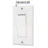 Volteck PA-APSE-ECLP Placa armada con interruptor escalera Classic, pack of/paquete