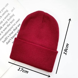 ASD Accessories Beanie Hat for Men’s, Comfortable Breathable Stretchy Soft Cuffed Beanie Winter Hats for Mens, Skullies & Beanies (Royal Blue)