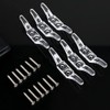 YYwenting 12 Pcs Clear Cord Cleat Blind Cord Holder Blind