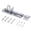 Galvanised Brenton Bolt Sliding Door Lockable Padbolt – 6" (152mm)