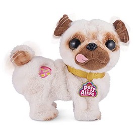 Pets Alive Poppy The Booty Shakinâ Pug â Interactive Dancing Plush Puppy by ZURU