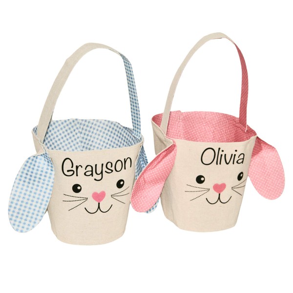 Personalized Easter Basket for Girls and Boys, Kids Easter Baskets