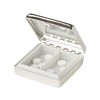 EDZARD Elegante scatola per pillole Lydia (5 x 5 cm)