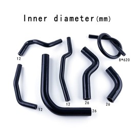 LUXERAD 3 Ply Performance Silicone Radiator Coolant Hose Kit for 1986-1995 SUZUKI SAMURAI JL JA JX 1.3L Radiator hose