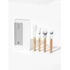Sonboda A3 all-cover 3-piece vegan brush set / 손보다 A3 올커버 3종 비건 브러쉬 세트