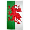 [Welsh Flag Towel] NEW CYMRU WALES WELSH DRAGON BEACH BATHROOM