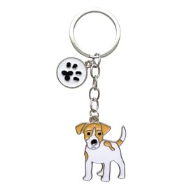 POYAMUSE Enamel Dog Pet Keychain - A Heartwarming Memorial and Adorable Accessory keyring for Dog Lovers-beagle
