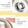 3Pcs Stainless Steel Pot Cover 7.9Inch Pan Lid Universal Lid