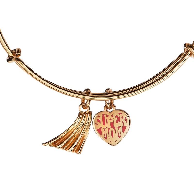 Alex and Ani “Super Mom” Duo-Charm Bangle