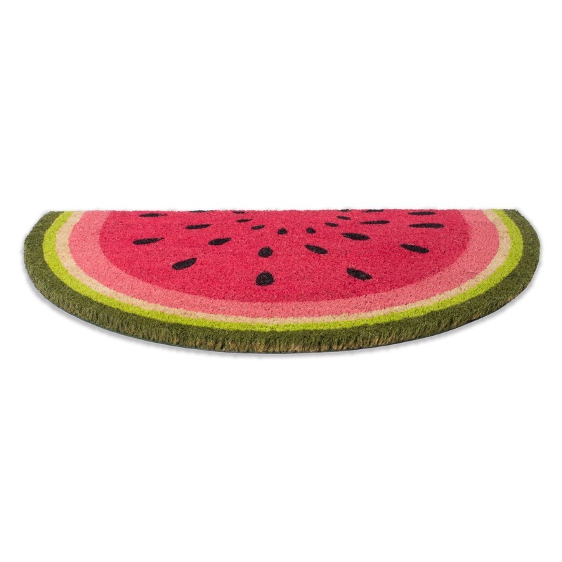 DII Colorful Design Natural Coir Doormat, 18x30, Watermelon