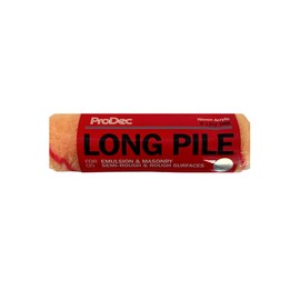 ProDec 9" x 1.5" Inch Long Pile Masonry Roller Sleeves Covers Refill Heads for Rough and Semi Smooth Surfaces, Timber, Shed and Fence,Emulsion and Exterior Paint - 3 Pack