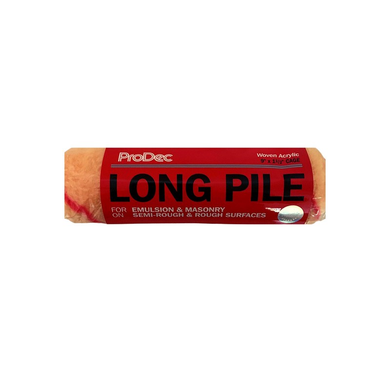 ProDec 9" x 1.5" Inch Long Pile Masonry Roller Sleeves