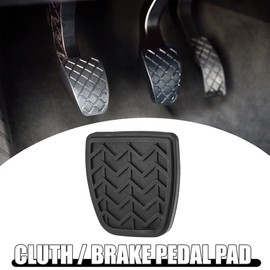 A ABSOPRO 1 Piece Non-Slip Clutch Brake Pedal Cover for Toyota Black