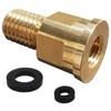 R0557100 Brass Pressure Gauge Adapter with O-Ring, Fits CS/CJ Series