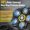 Magnetic 6D Shaver Replacement Heads, 2-Pack