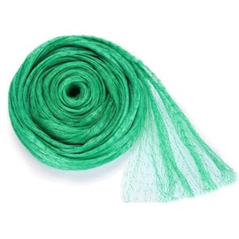 4 x 6 m Bird Protection Net, Tight Mesh, Pond Net, Bird Net, Leaf Net, Fruit Tree Net, Robust Fine Mesh, Weather and UV Resistant, Green, 17 x 17 mm, 20 g/m²