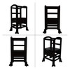 SDADI LT02B Kids Kitchen Adjustable Height Toddlers Children Learning Step