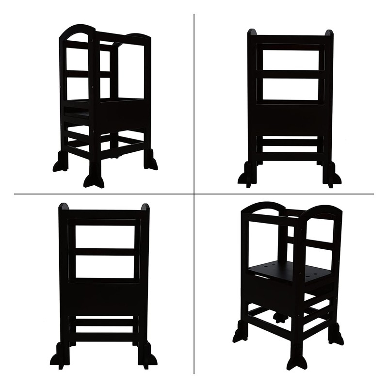 SDADI LT02B Kids Kitchen Adjustable Height Toddlers Children Learning Step