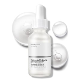 Niacinamide Serum for Face, Niacinamide 10% + Zinc 1% Serum for Oil Control, Pores Minimizer, Tones Skin, With Hyaluronic Acid for Deep Hydration, 30ml(1 Pack)
