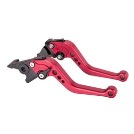 Hopider Short Brake Clutch Levers Compatible with YFM 700 Raptor 2000-2006, YFM 660 Raptor 2001-2006, YFZ 450 S/T/V 2003-2006, Banshee YFZ350 1995-2008, YFS200 Blaster 2003-2007, Red