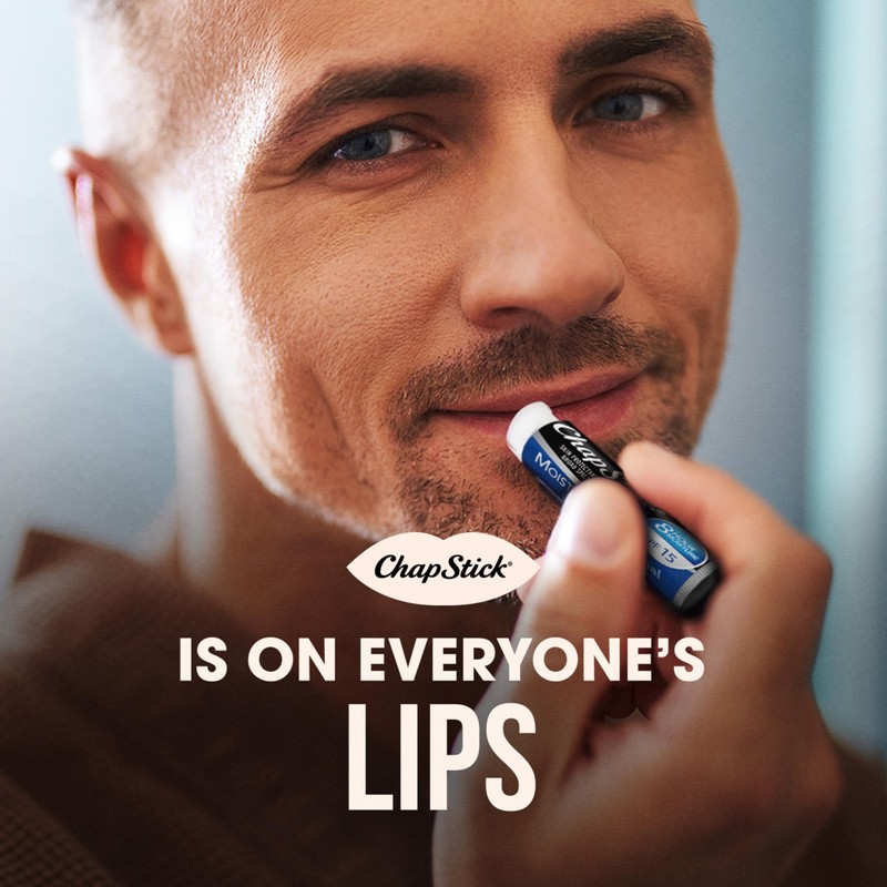 ChapStick Moisturizer Original Lip Balm Tubes, SPF 15 and Skin