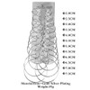 12 Pairs Hoop Earrings Set Big Circle Earring Fashion Jewelry