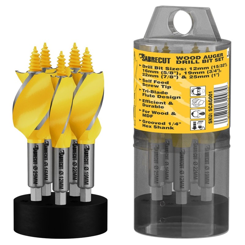 5 x SabreCut SCAG001 100mm Long (12mm, 16mm, 19mm, 22mm