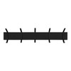 Kate and Laurel Rossmore Farmhouse 5-Hook Wall Hanging Coat Rack,