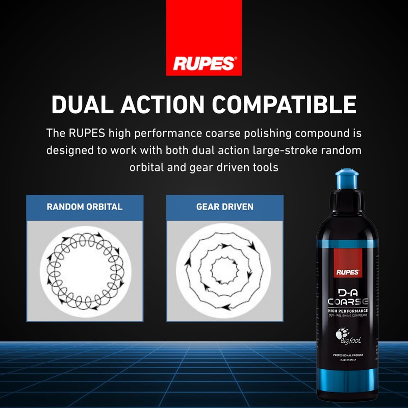 RUPES 250 ml D-A Coarse High Performance Cut Polishing Compound