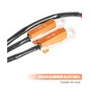 RACOONA 50W 6 Ohm Headlight Bulb Relay Harness Adapter Anti