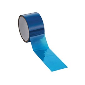 Caplugs SH-47948 1 Mil Thick Blue Polyester Tape - PC90-6000 Powder Coating, E-Coating, Anodizing and Other High-Temp Masking Applications - 6" x 72 yds, Blue (1 roll)