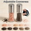 Salt and Pepper Grinder Set of 2, Manual Grinder with
